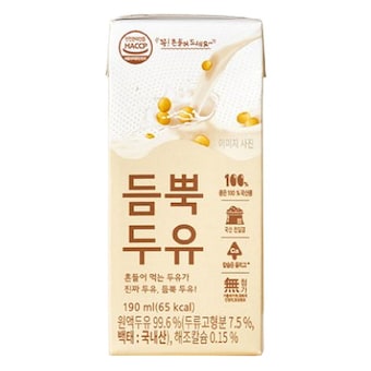 서울에프엔비 듬뿍 <b>두유</b> 190ml