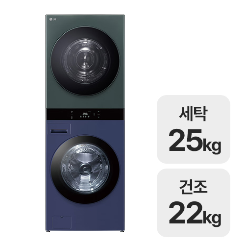 LG전자 트롬 오브제컬렉션 워시타워 WL22YGZU_이미지