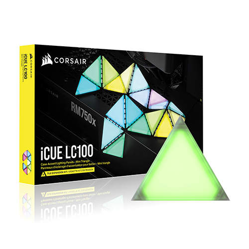 CORSAIR iCUE LC100 Case Accent Lighting Panels (Expansion Kit)_이미지
