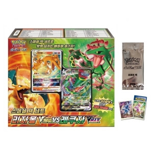  포켓몬카드 리자몽VS레쿠쟈 스페셜 덱세트