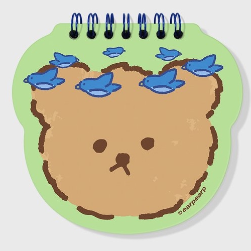어프어프 Blue bird bear 스프링 노트 S