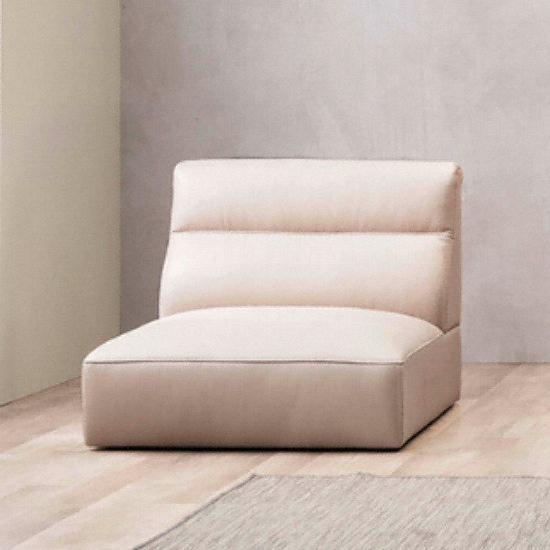 자코모 모어 암리스 모듈 천연가죽 좌식소파 1인용