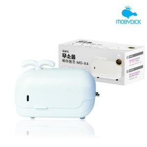 모비딕 무소음 2구 기포발생기 화이트 MO-X4 1개 15 x 8 x 11cm