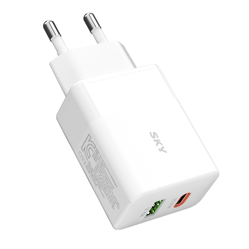 스카이랩 스카이 필 Q2S PD PPS 25W 2포트 충전기 SKY-Q2SPD_이미지