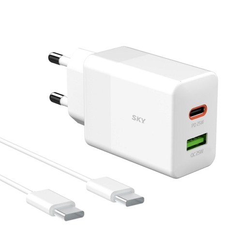 스카이랩 스카이 필 Q2S PD PPS 25W 2포트 충전기 SKY-Q2SPD_이미지