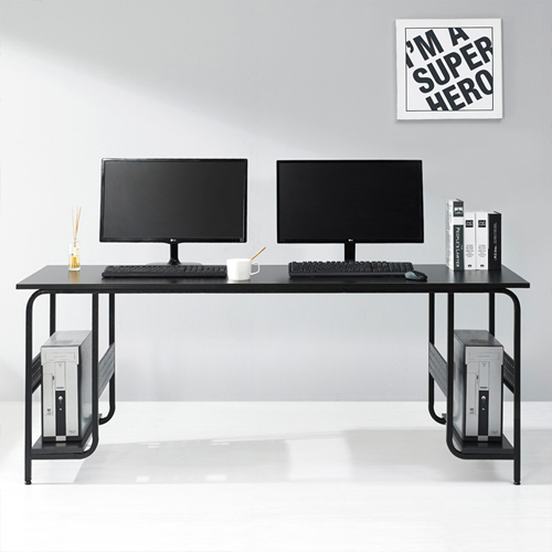 누마 감마 컴퓨터책상 2인용+본체받침대2개