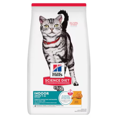 힐스 사이언스 다이어트 캣 어덜트 인도어 1.6kg (4개)_이미지