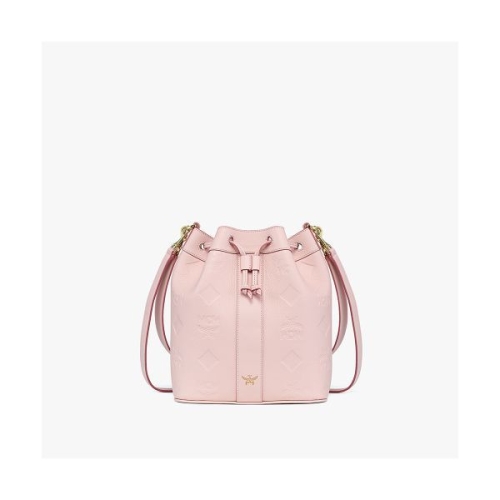 MCM Dessau 맥시 모노그램 레더 드로우스트링 백 MWDGSDU01QA_이미지