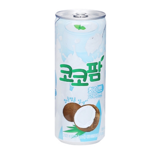 해태음료 코코팜 화이트 요구르트 240ml (18개)_이미지
