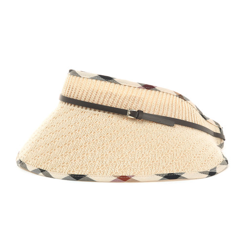 닥스 여성 아이보리 니팅 체크 선바이저 DLHE6B303IV이미지입니다. 누르면 해당 게시물로 새창이동합니다.