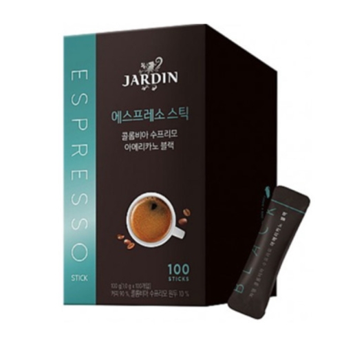 에스프레소 스틱 콜롬비아 수프리모 아메리카노 블랙 100T 4개