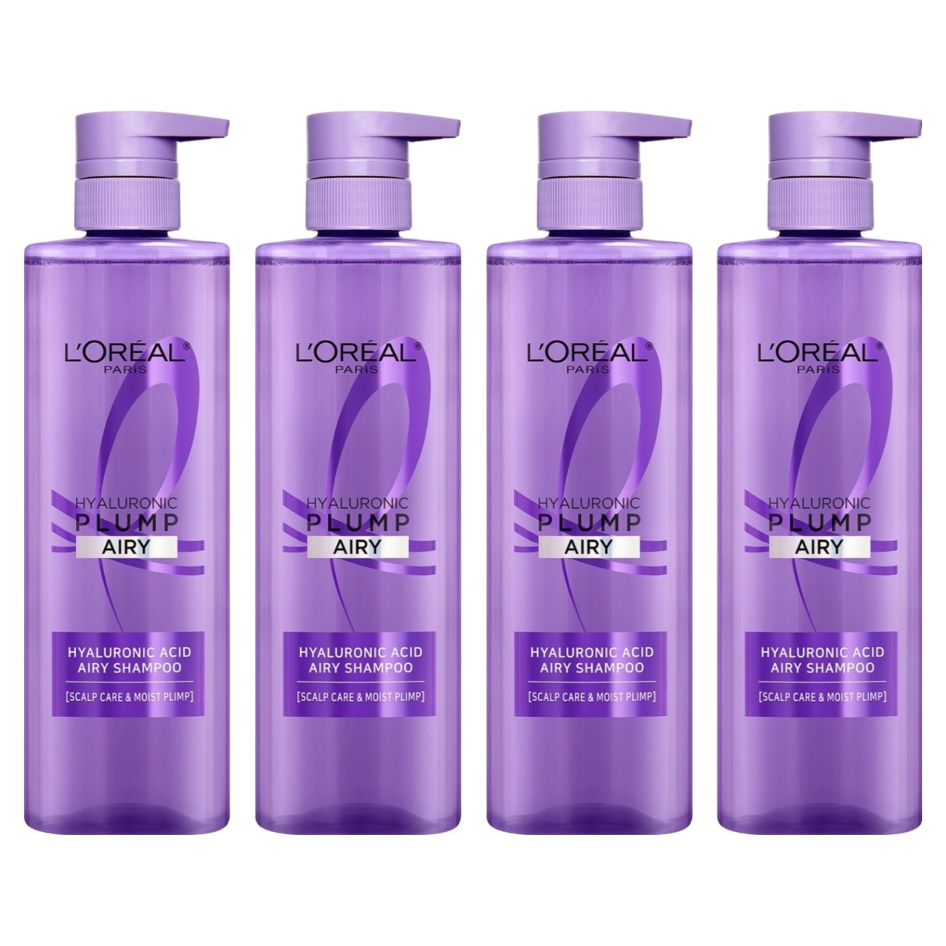 로레알파리 히알루로닉 플럼프 에어리 샴푸 660ml (4개)_이미지