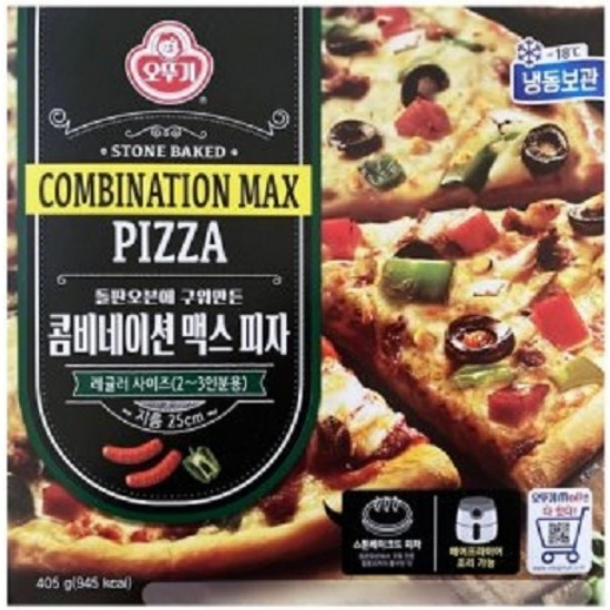 오뚜기 콤비네이션 맥스 피자 405g (2개)_이미지