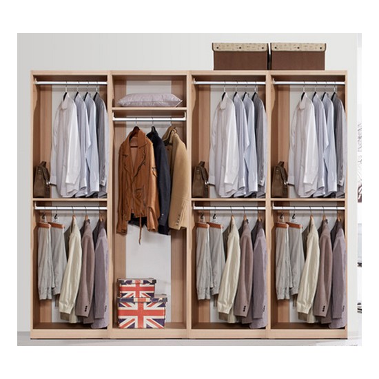 장인가구 장인가구 아이브 웰시 드레스룸 ㅡ자 B형 (240cm)