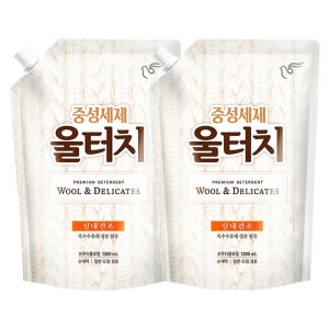 피죤 울터치 중성세제 리필 1.3L (2개)_이미지