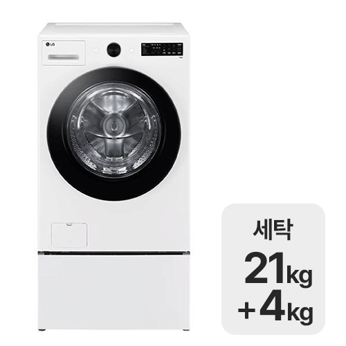 LG전자 트롬 오브제컬렉션 트윈워시 FG21WNX_이미지