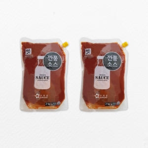 아워홈 행복한맛남 깐풍소스 2kg (2개)_이미지