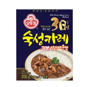 오뚜기 3일 숙성카레 3분 약간매운맛 200g (10개)_이미지
