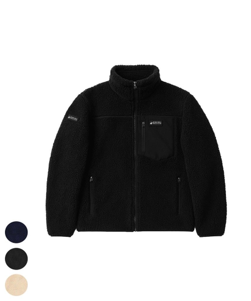 비버리힐스 폴로클럽 베이직 포켓 플리스 점퍼 3Color MJK55 K1FMJK5503_이미지