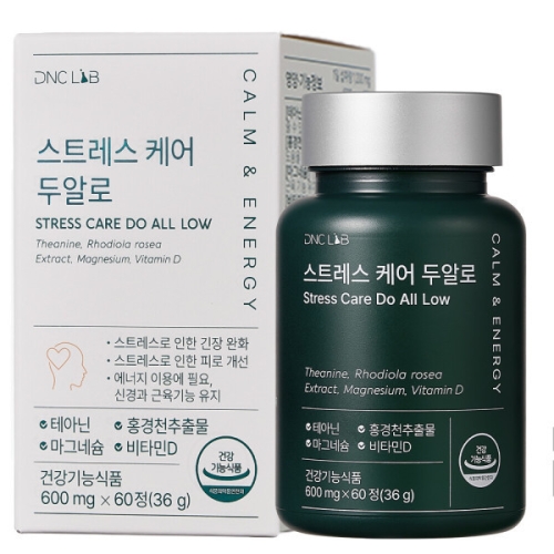 바이오로제트 디앤씨랩 스트레스케어 두알로 60정 (3개)_이미지