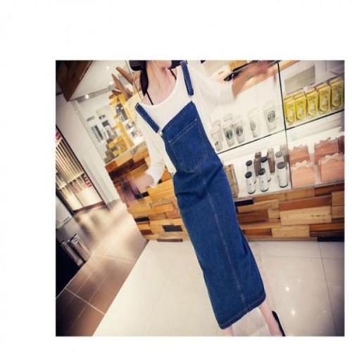 오노마 ONM 데님멜빵 멜빵청치마 점프슈트 H라인 LC955200 기본 S12074602이미지입니다. 누르면 해당 게시물로 새창이동합니다.