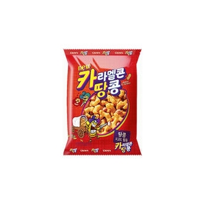 크라운제과 카라멜콘 땅콩 72g (2개)_이미지