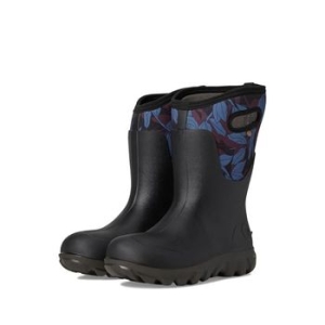 우먼 클래식 Seamless 미드 아웃라인 Leaves 블랙 멀티 758663