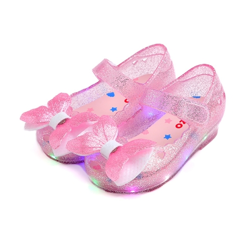 오즈키즈 바다공주LED 여아 젤리슈즈