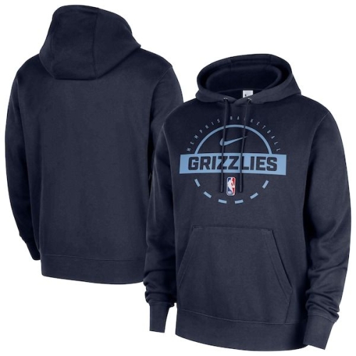  나이키 NBA 멤피스 그리즐리스 2025/26 Authentic Practice Club Hoodie Navy 1207432