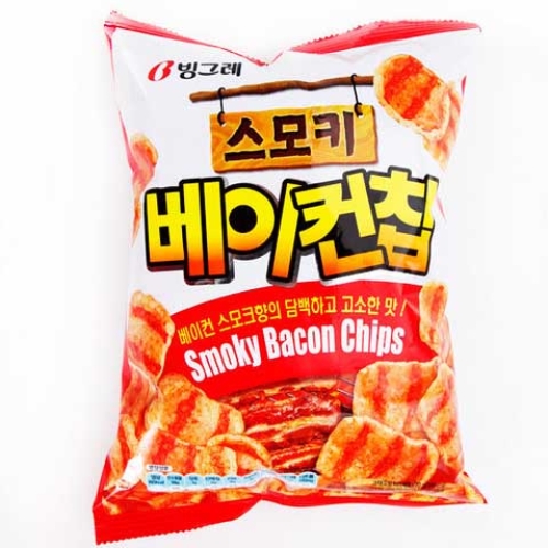 빙그레 스모키 베이컨칩 70g (1개)_이미지