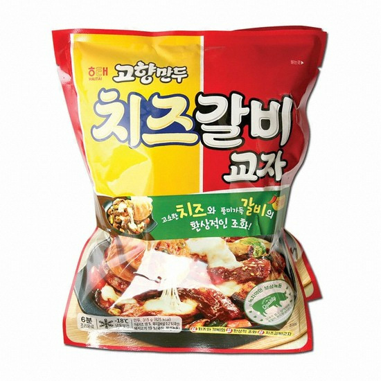 해태제과 고향만두 치즈갈비교자 315g (2개)