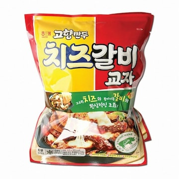 해태제과 고향만두 치즈갈비교자 315g (2개)