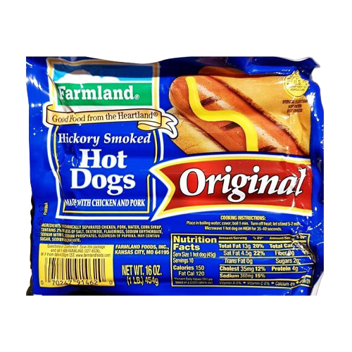 팜랜드 핫도그 소세지 454g (1개)_이미지