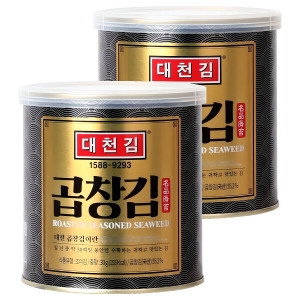대천김 곱창김 캔김 30g (2개)_이미지