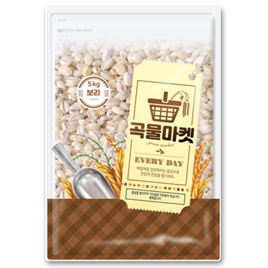 홍천철원물류센터 곡물마켓 늘보리 5kg (2개)_이미지