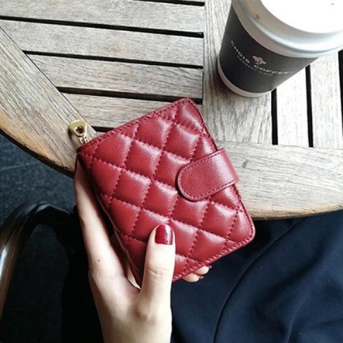 퀼팅 천연양가죽 카드케이스 예쁜 여성반지갑  3676310   3676310