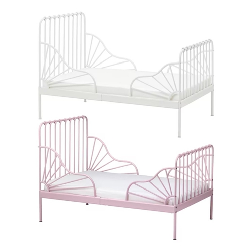 이케아 MINNEN 길이조절 침대 S (매트별도)_이미지