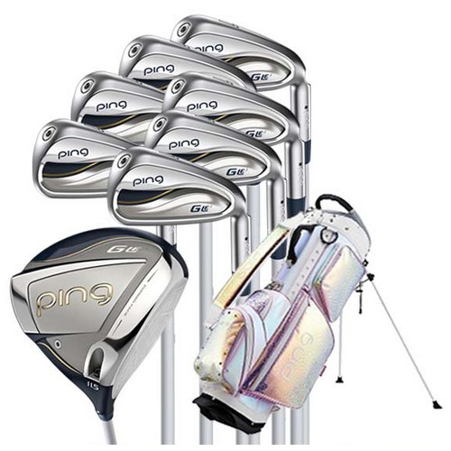 핑 GLE3 여성용 풀세트 (8개 카본 스탠드백 정품)