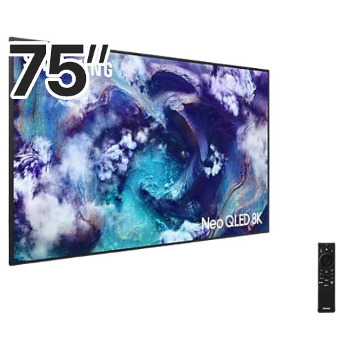 삼성전자 네오QLED KQ75QNF900FXKR + 솔라셀 리모트 (벽걸이)_이미지