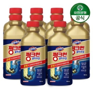 유한양행 유한락스 펑크린 울트라겔 500ml (10개)