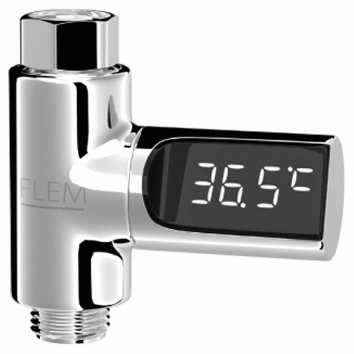플램 LED 샤워 수온계