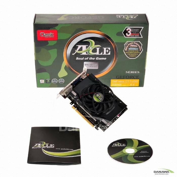 액슬 지포스 GTS450 밀리터리 D3 512MB_이미지