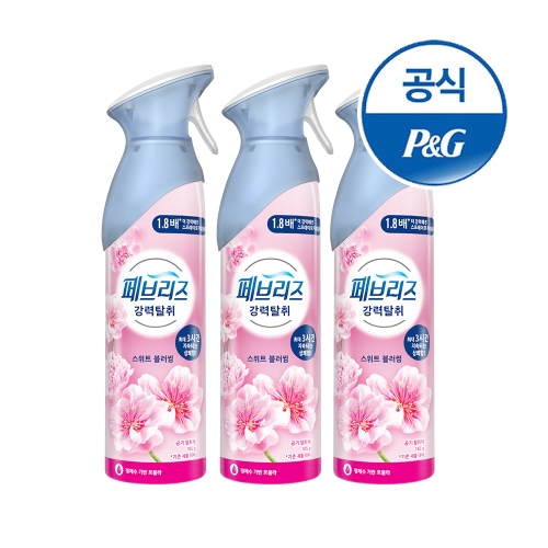 페브리즈 강력탈취 스위트 블라썸 165g (3개)_이미지