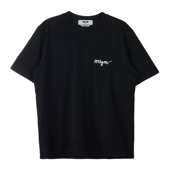 MSGM 자수 로고 반팔 티셔츠 2000MDM540 200002 (99, 블랙)이미지입니다. 누르면 해당 게시물로 새창이동합니다.