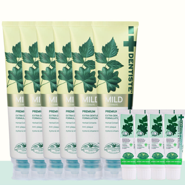 덴티스테 마일드 치약 160g x 6개 + 20g x 4개