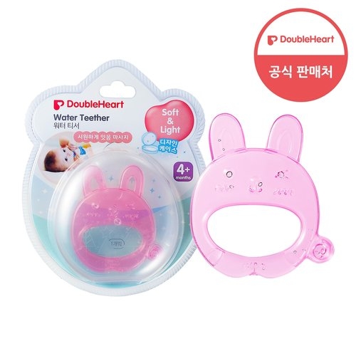  더블하트 워터티서 치발기 토끼