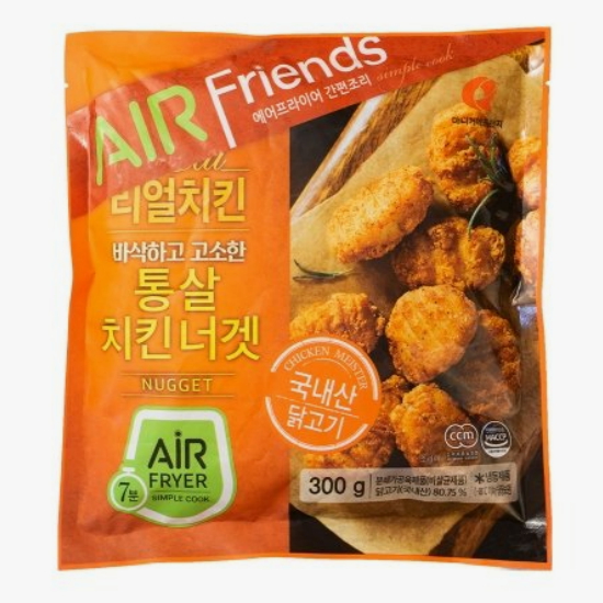 마니커 리얼치킨 통살 치킨너겟 300g (2개)
