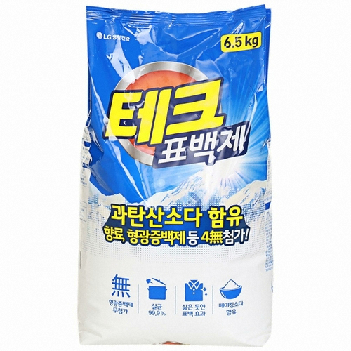 테크 ㅤ표백제 6.5kg (1개)_이미지