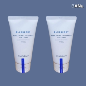 아모레퍼시픽 이니스프리 블루베리 클렌징폼 리밸런싱 5.5 노폐물제거 폼 클렌징 세안제 200ml 2개