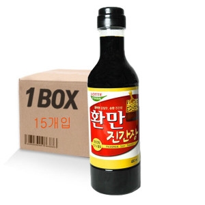 환만 진간장 480mlX15개입 1박스 식재료 고소한 계란밥 감칠맛 음식 반찬